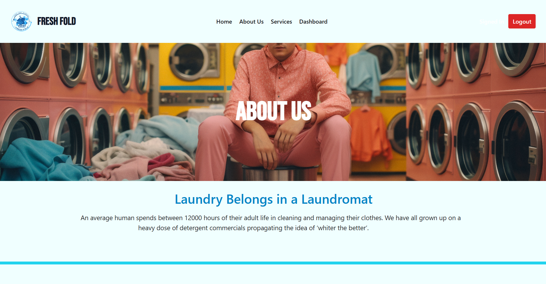 Fresh Fold - Laundry Management System